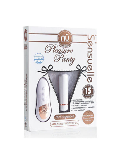 Nu Sensuelle Pleasure Panty Vibe-Adult Toys - Vibrators - Remote Controllable-NU Sensuelle-Danish Blue Adult Centres