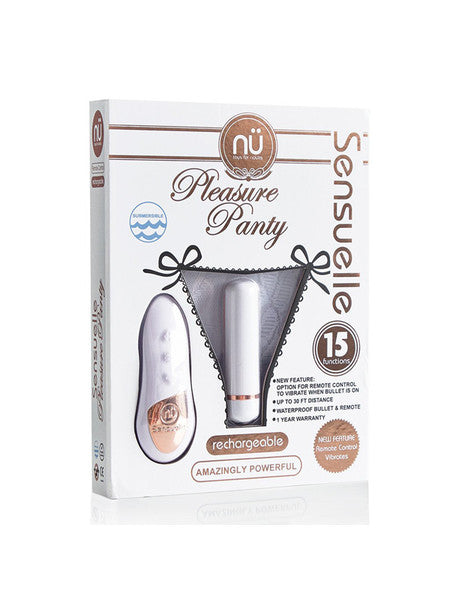 Nu Sensuelle Pleasure Panty Vibe-Adult Toys - Vibrators - Remote Controllable-NU Sensuelle-Danish Blue Adult Centres