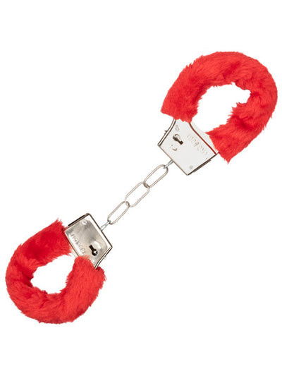Playful Furry Cuffs Red-Unclassified-CalExotics-Danish Blue Adult Centres