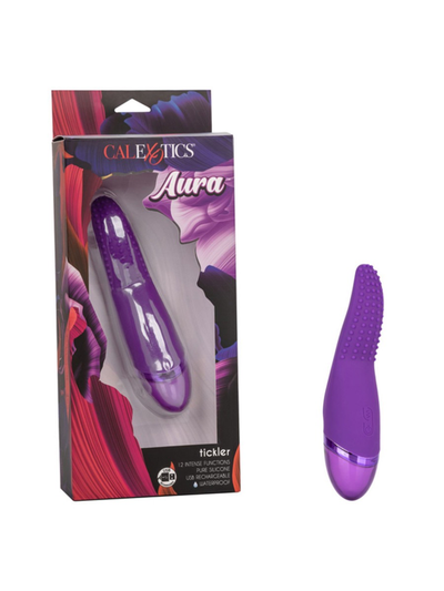CalExotics Aura Tickler (Purple)-Adult Toys - Vibrators - Bullets-CalExotics-Danish Blue Adult Centres
