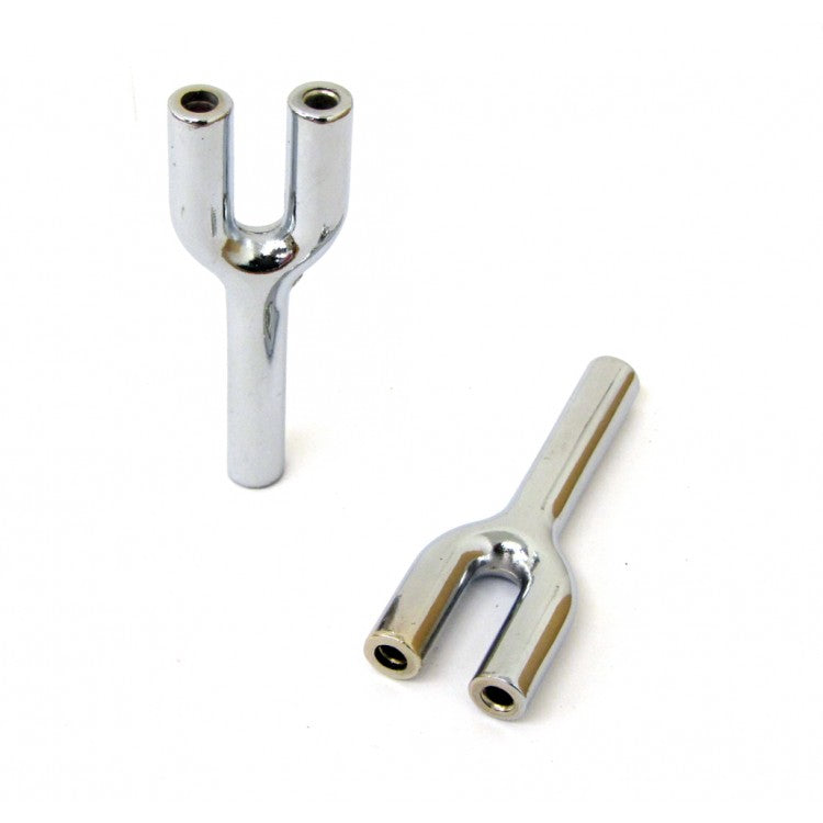 Double tooter Snorter 7cm (Chrome)-Lifestyle - Snorters & Tooters-Agung-Danish Blue Adult Centres