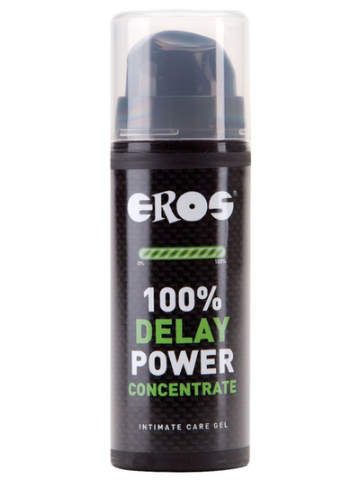 EROS 100% Delay Power Concentrate Gel 30 ml-Lubricants & Essentials - Creams & Sprays - Desensitiser-EROS-Danish Blue Adult Centres