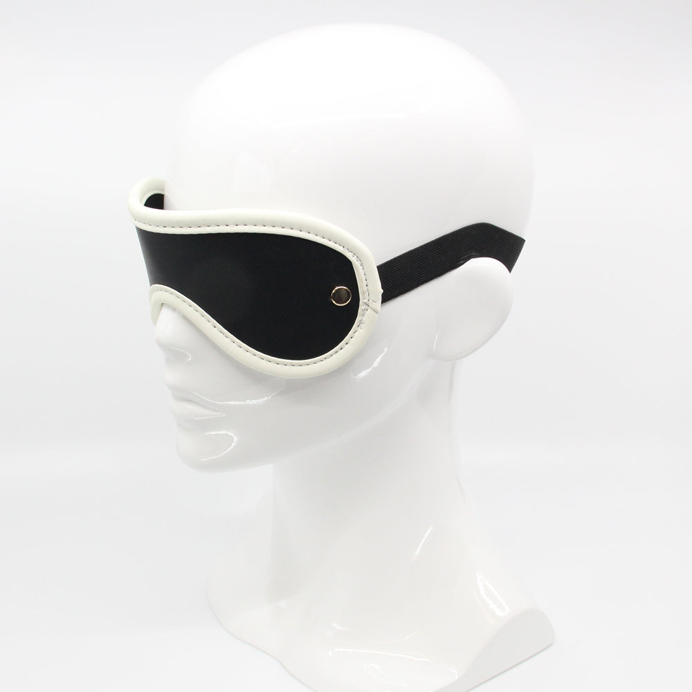 Love in Leather - Black & Glow in the Dark Blindfold-Clothing - Leather & Fetish-Love In Leather-Danish Blue Adult Centres