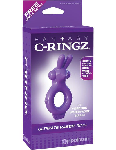 Fantasy C-Ringz - Ultimate Rabbit Ring-Unclassified-Pipedream-Danish Blue Adult Centres