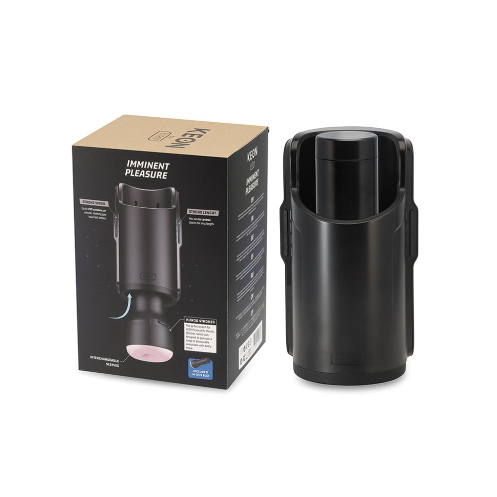 Keon Combo Set By Kiiroo (STROKER INCLUDED)-Adult Toys - Masturbators - Automatic& - Machines-Kiiroo-Danish Blue Adult Centres