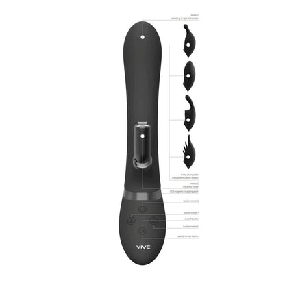 Shots Vive Chou Rabbit & Sleeve Kit-Adult Toys - Vibrators - Rabbits-Shots-Danish Blue Adult Centres