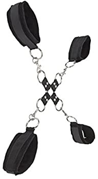 Ouch! Velcro Hand & Leg Cuffs-Bondage & Fetish - Cuffs & Restraints-Ouch-Danish Blue Adult Centres