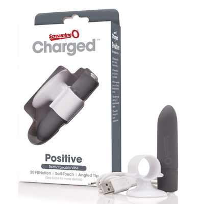 Screaming O Charged Positive Vibe-Adult Toys - Vibrators - Bullets-ScreamingO-Danish Blue Adult Centres