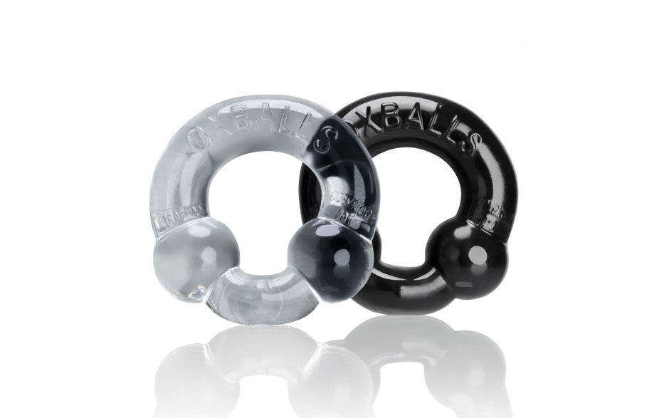 Oxballs Ultraballs Cock Ring 2 Pack-Adult Toys - Cock Rings - Metalsteel-Oxballs-Danish Blue Adult Centres