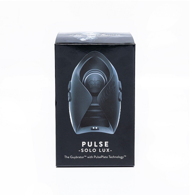 Hot Octopuss Pulse Solo Lux Masturbator with Wrist Remote (Black)-Adult Toys - Masturbators - Automatic& - Machines-Hot Octopuss-Danish Blue Adult Centres