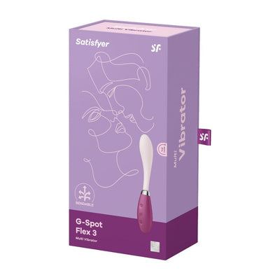 Satisfyer G-Spot Flex 3-Adult Toys - Vibrators - G-Spot-Satisfyer-Danish Blue Adult Centres