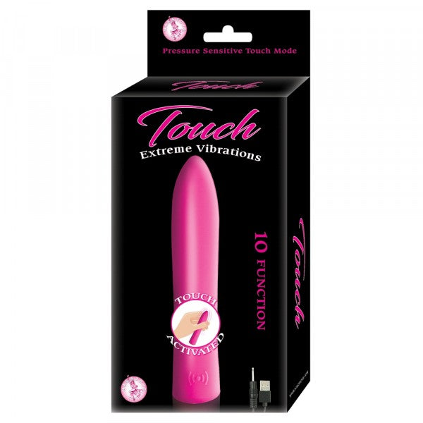 Nasstoys Touch Bullet Rechargeable 5 Inch Vibrator-Adult Toys - Vibrators - Bullets-Nasstoys-Danish Blue Adult Centres