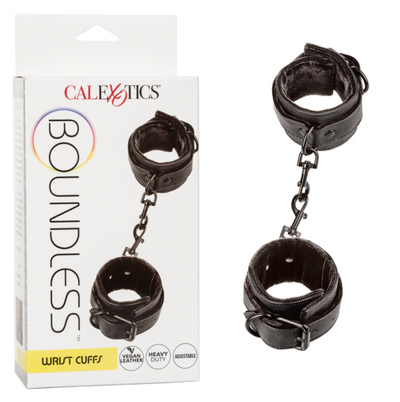 Boundless Wrist Cuffs-Bondage & Fetish - Cuffs & Restraints-CalExotics-Danish Blue Adult Centres