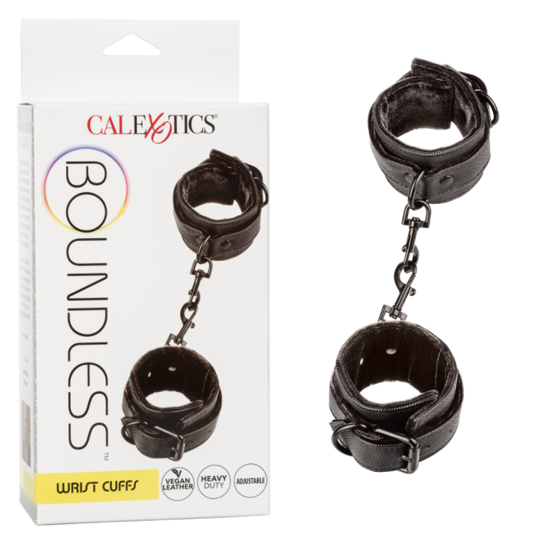 Boundless Wrist Cuffs-Bondage & Fetish - Cuffs & Restraints-CalExotics-Danish Blue Adult Centres