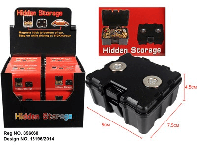 Magnetic Hidden Storage-Lifestyle - Storage - BagsSafes-‎Tiro-Danish Blue Adult Centres