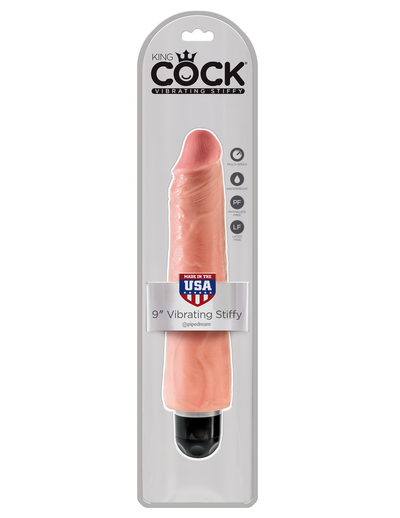 King Cock Vibrating Stiffy-Adult Toys - Dildos - Vibrating-King Cock-Danish Blue Adult Centres