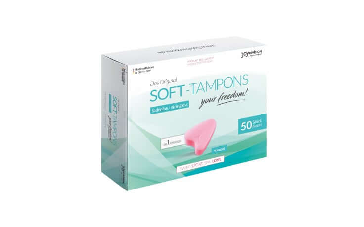 5pk Soft Tampon - Beppy-Lubricants & Essentials - Feminine Hygiene-Beppy-Danish Blue Adult Centres