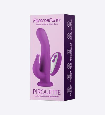 Femme Funn - Pirouette-Adult Toys - Vibrators - Rabbits-Femme Funn-Danish Blue Adult Centres