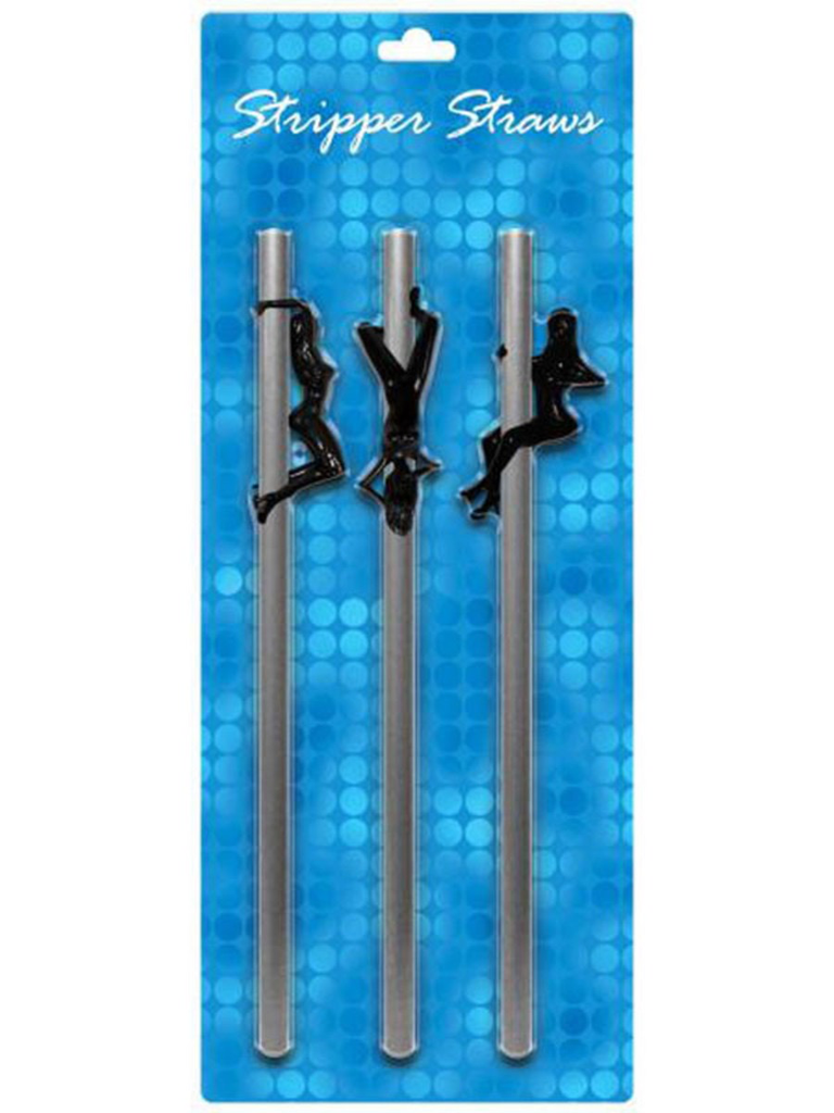 Stripper Straws - BLUE - (Females On Straw)-Novelty-Kheper Products-Danish Blue Adult Centres
