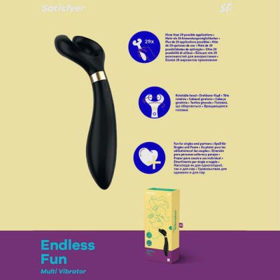 Satisfyer - Endless Fun Multi Vibrator-Unclassified-Satisfyer-Danish Blue Adult Centres