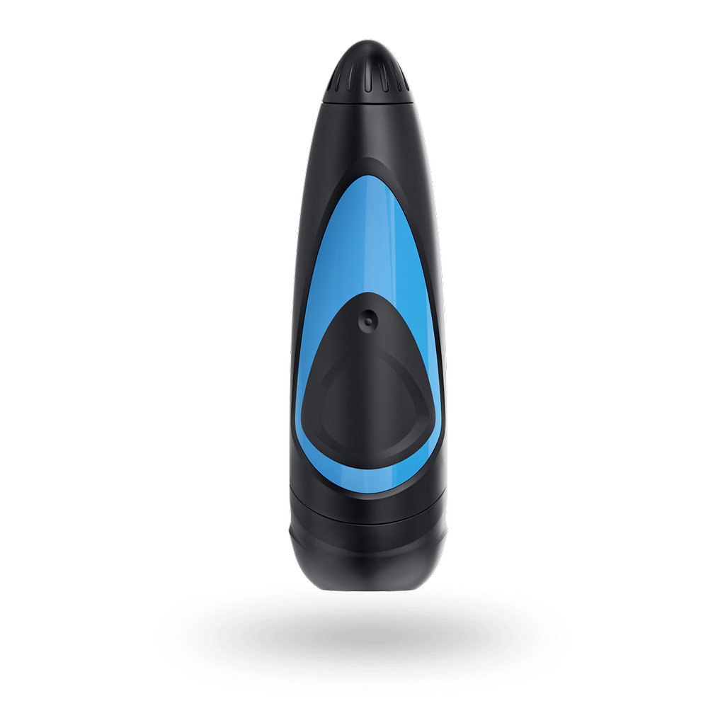 Satisfyer Men Male Masturbator (Black/Blue)-Adult Toys - Masturbators-Satisfyer-Danish Blue Adult Centres