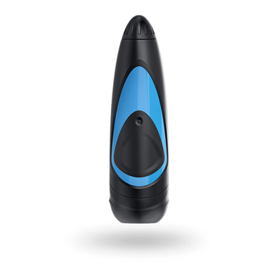 Satisfyer Men Male Masturbator (Black/Blue)-Adult Toys - Masturbators-Satisfyer-Danish Blue Adult Centres