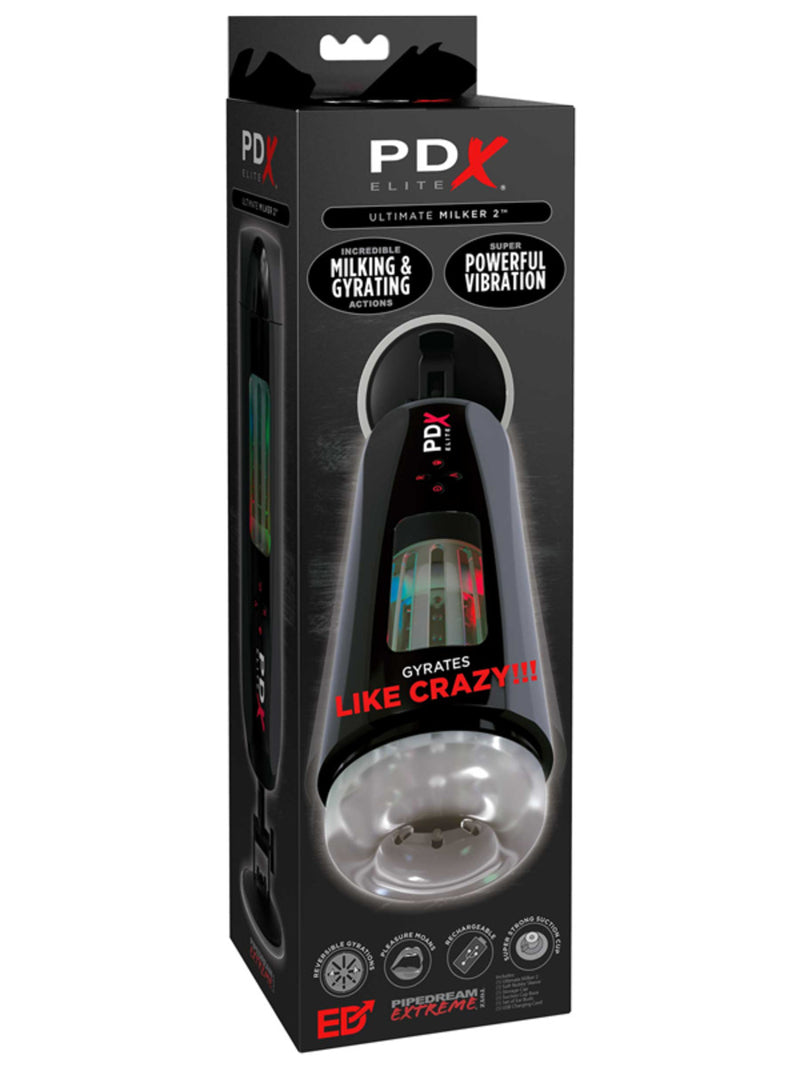 PDX Elite Ultimate Milker 2-Adult Toys - Masturbators - AutomaticMachines-Pipedream-Danish Blue Adult Centres