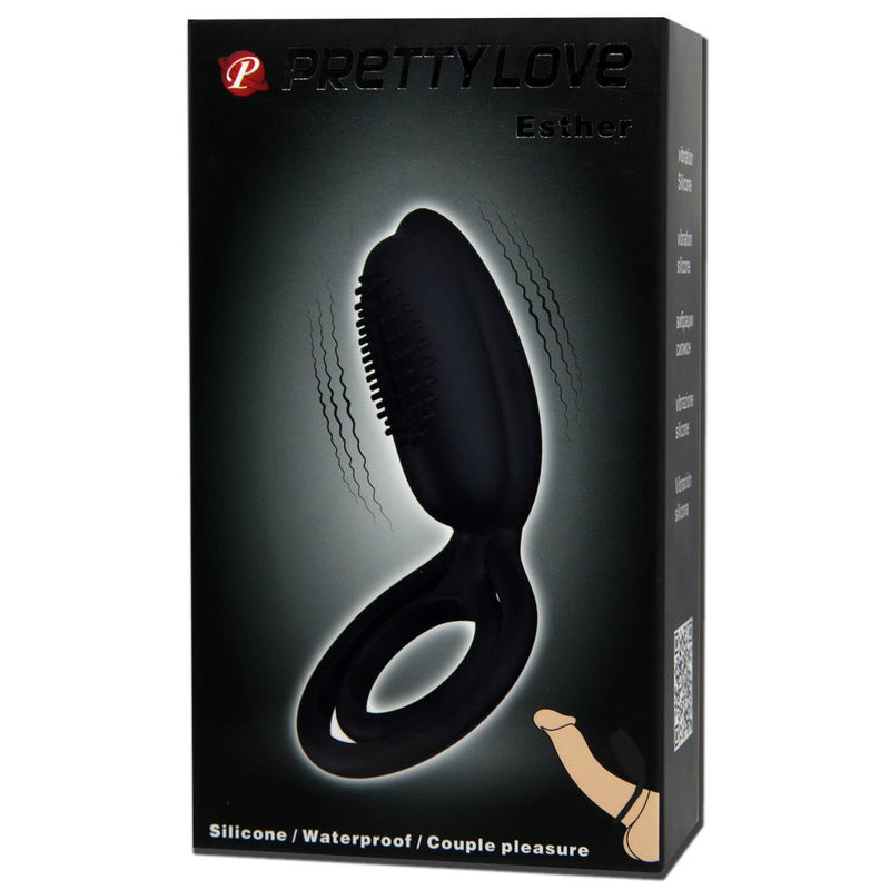 Pretty Love - Vibrating Cock Ring Esther-Adult Toys - Cock Rings - Vibrating-Pretty Love-Danish Blue Adult Centres