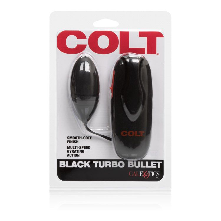 CalEx Colt Turbo Bullet (Black)-Adult Toys - Vibrators - Bullets-Colt-Danish Blue Adult Centres