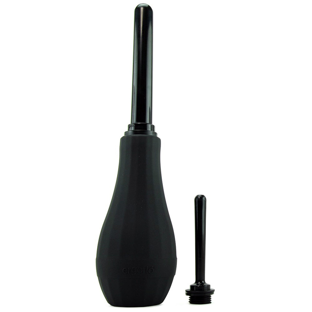 Perfect Fit Ergoflo Extra Premium Tip Anal Douche (Black)-Lubricants & Essentials - Douches-Perfect Fit-Danish Blue Adult Centres