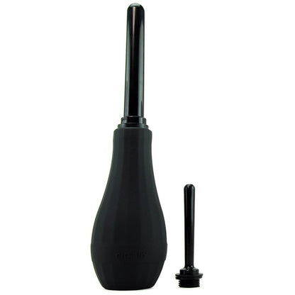 Perfect Fit Ergoflo Extra Premium Tip Anal Douche (Black)-Lubricants & Essentials - Douches-Perfect Fit-Danish Blue Adult Centres