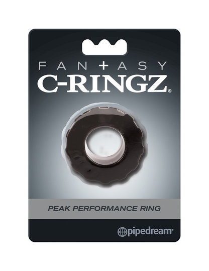 Pipedream Fantasy C-Ringz Peak Performance Ring (Black)-Adult Toys - Cock Rings-Pipedream-Danish Blue Adult Centres