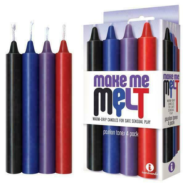 Make Me Melt - Warm-Drip Candles-Bondage & Fetish - Sensation Play-Icon Brands-Danish Blue Adult Centres