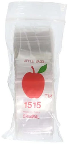 Apple Resealable Ziplock Bags-Lifestyle - Storage - BagsSafes-Apple-Danish Blue Adult Centres