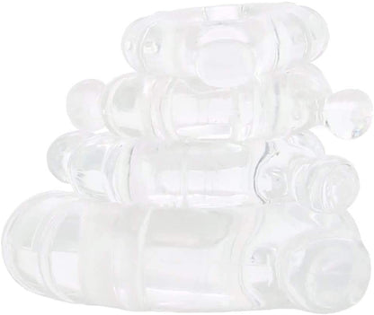 Renegade Vitality Rings (Clear)-Adult Toys - Cock Rings-Renegade-Danish Blue Adult Centres