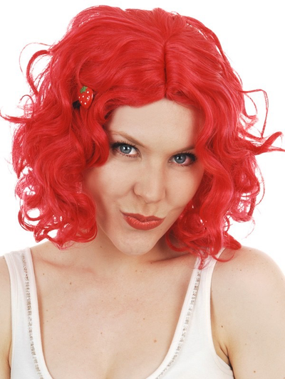 Dr Tom Strawberry Curl Wig-Unclassified-Dr Tom's-Danish Blue Adult Centres