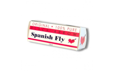Black Arrow Spanish Fly drops 15ml bottle front label
