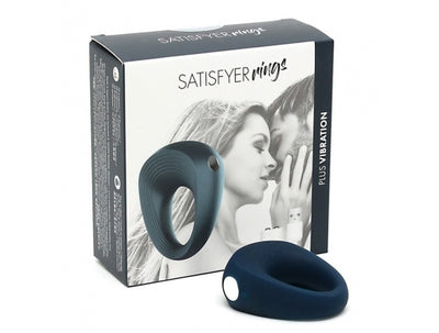 Satisfyer Rings Vibrating Cock Ring 2 (Black)-Unclassified-Satisfyer-Danish Blue Adult Centres