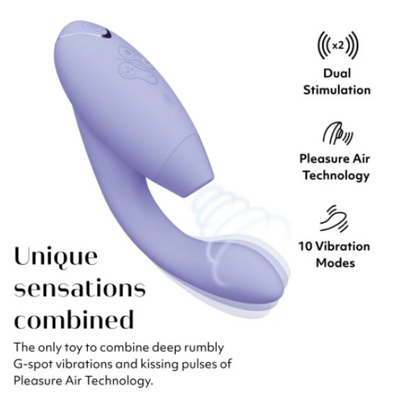 Womanizer DUO 2 --Adult Toys - Vibrators - Rabbits-Womanizer-Danish Blue Adult Centres