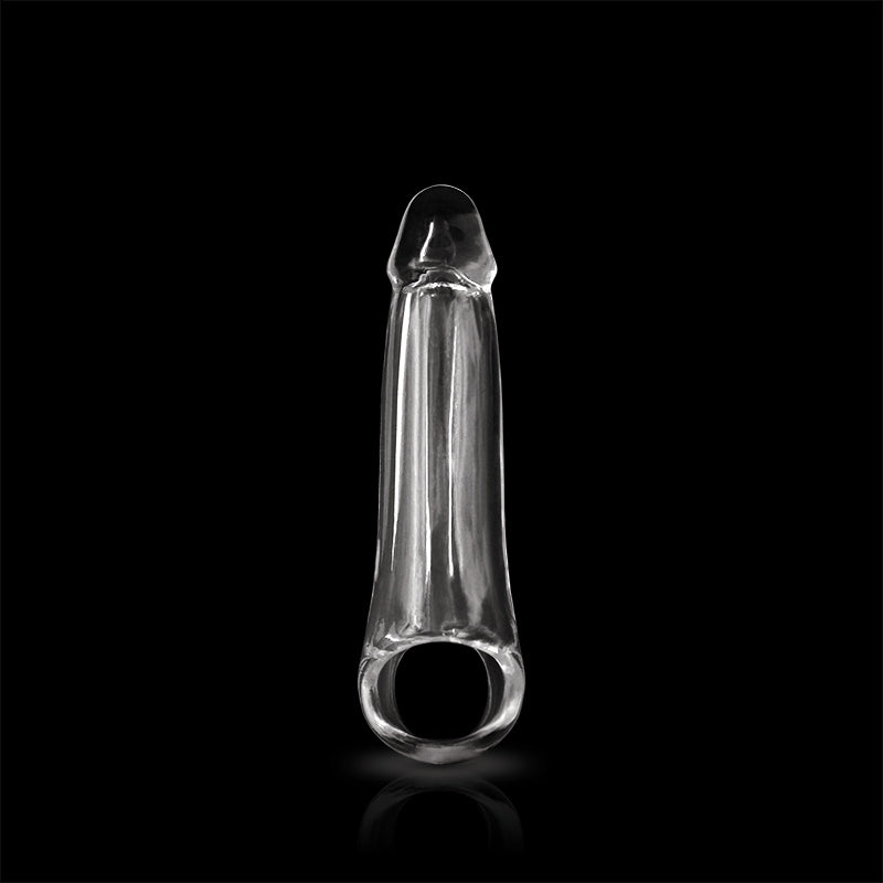 NS Novelties – Renegade Fantasy Extension Sleeve – Small (Clear)-Adult Toys - Cock Rings - Sleeves-Renegade-Danish Blue Adult Centres