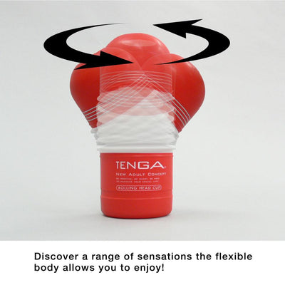 Tenga Rolling Head Cup Gentle-Adult Toys - Masturbators-Tenga-Danish Blue Adult Centres