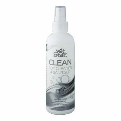 Wet Stuff Clean Spray Mist 235g-Lubricants & Essentials - Toy Care-Wet Stuff-Danish Blue Adult Centres