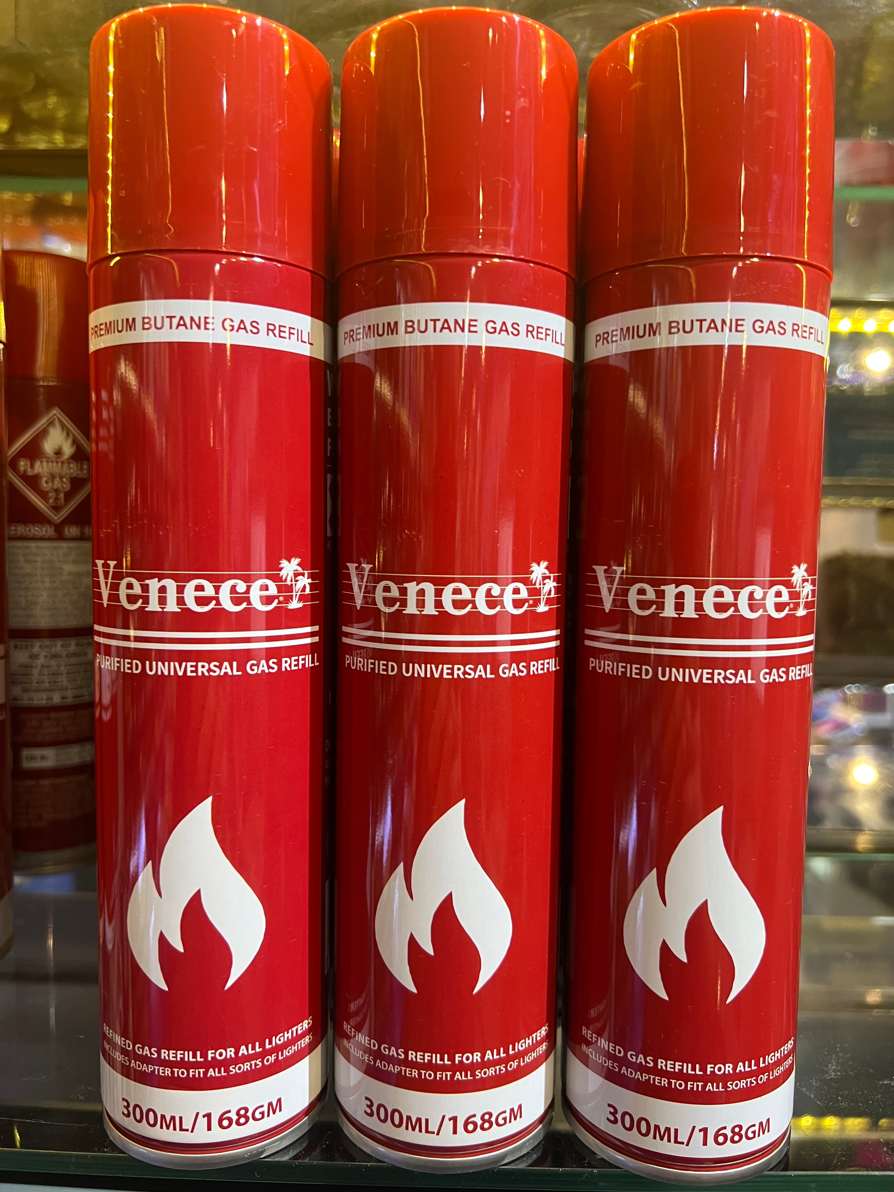 Venece - Butane Gas Refill 300ml-Lifestyle - Gas Refill-Danish Blue Adult Centres-Danish Blue Adult Centres