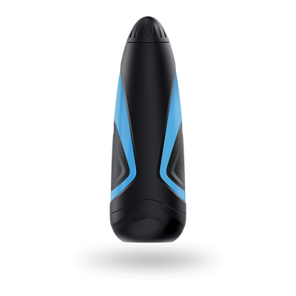 Satisfyer Men Male Masturbator (Black/Blue)-Adult Toys - Masturbators-Satisfyer-Danish Blue Adult Centres