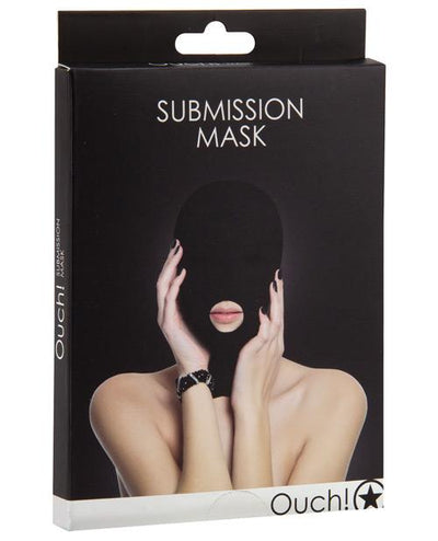 Ouch! Submission Mask-Bondage & Fetish - Mask, Hood, Blindfolds-Ouch-Danish Blue Adult Centres