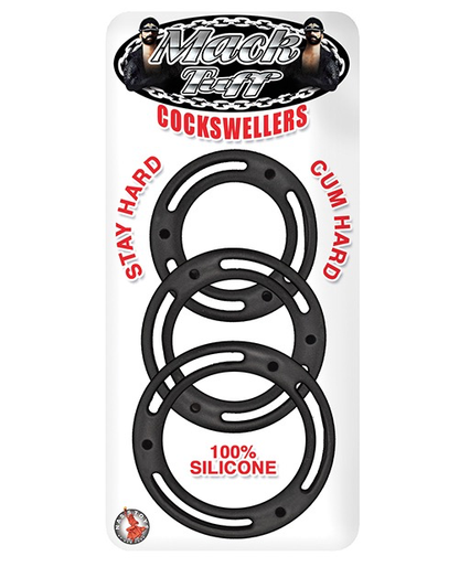 Mack Tuff Cockswellers (Black)-Adult Toys - Cock Rings-Mack Tuff-Danish Blue Adult Centres
