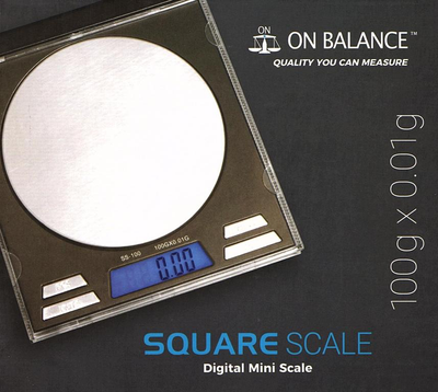 0.01g/100g On-Balance CD Scale (Black)