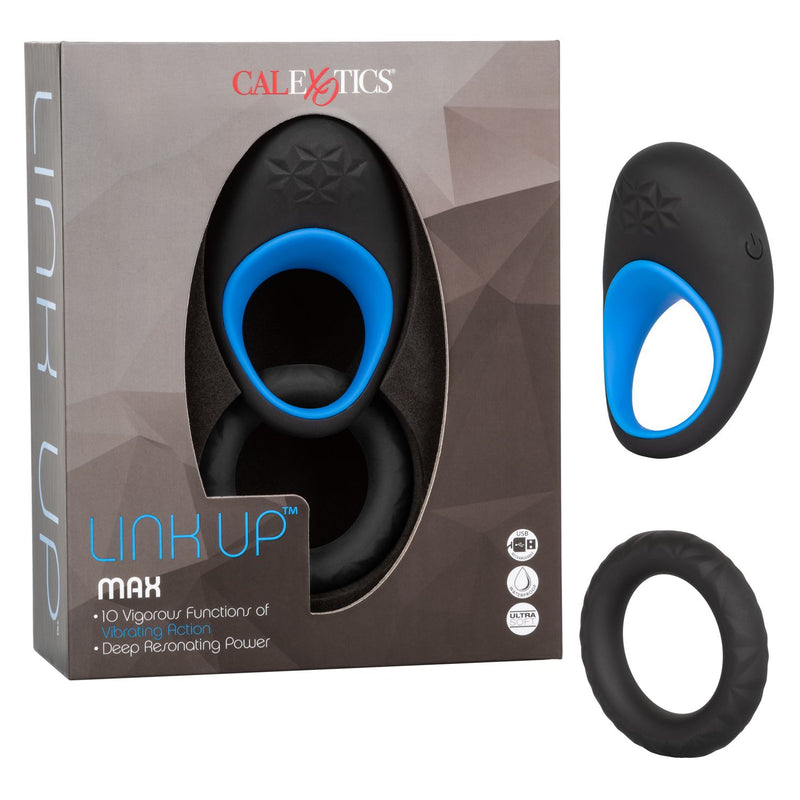 Link Up Cock Ring-Adult Toys - Cock Rings - Vibrating-CalExotics-Danish Blue Adult Centres