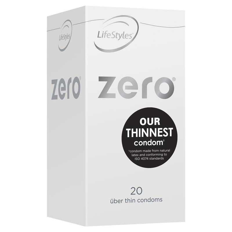 Ansell LifeStyles Zero Condoms-Lubricants & Essentials - Condoms-Ansell-Danish Blue Adult Centres