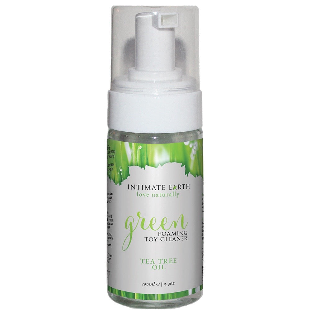 Intimate Earth Tea Tree Oil Toy Cleaner - 200 ml-Lubricants & Essentials - Toy Care-Intimate Earth-Danish Blue Adult Centres